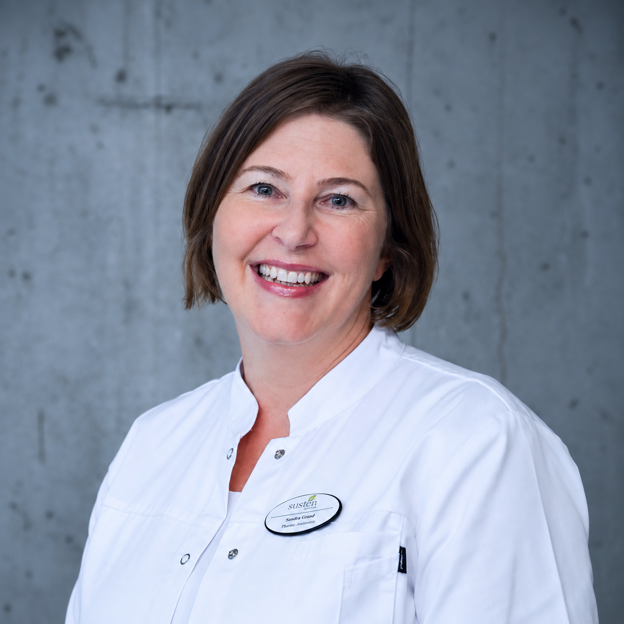 Portrait von Sandra Grand, Pharma-Assistentin EFZ